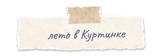 лето в Куртинке